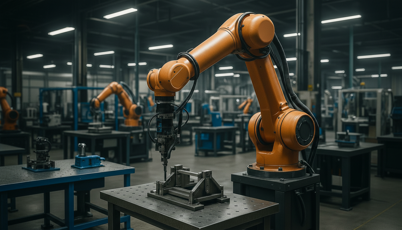 Robot industrial I-PROCESOS con monitorización de KPIs
